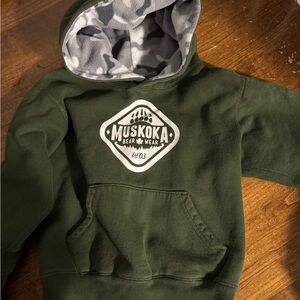 Kids Green Hoodie